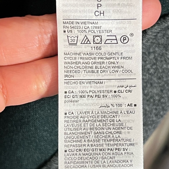 OLD NAVY Womens Long Line Cardigan Green PeaCoat Small Flat Front Winter Warm - Picture 9 of 16